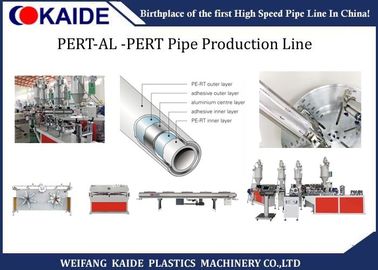 ライン5つの層のPE RTの管の放出プラスチック管の製造業機械