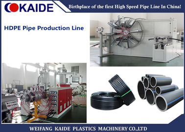 20-110mm 3つの層のHDPEの潅漑の管の放出機械多層HDPEの管の生産機械20-110mm KAIDE