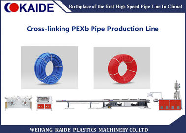 機械を作る16-63mm PEXの管の放出ライン十字によってつながれるPEXの管