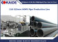 110mm-315mmのPEの管の生産ライン/機械ISOを作るHDPEの管は承認しました